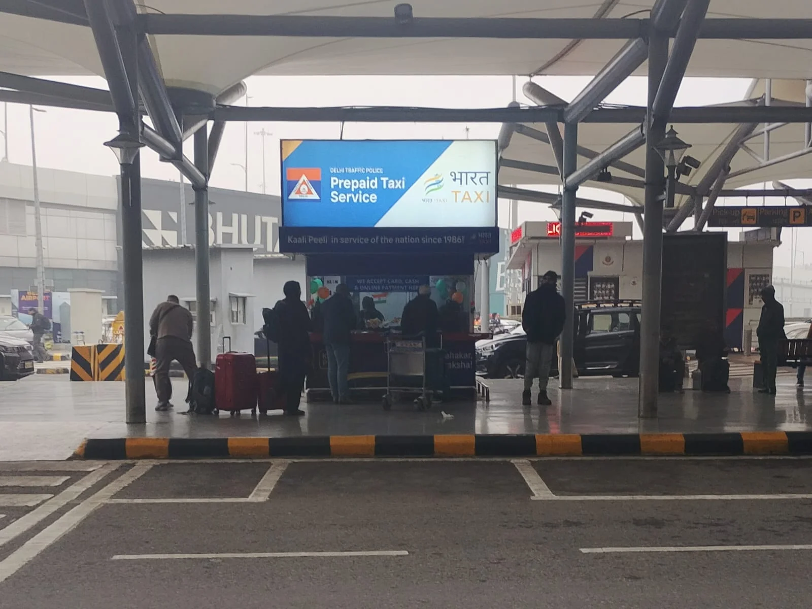Bharat Taxi Counter Delhi Airport
